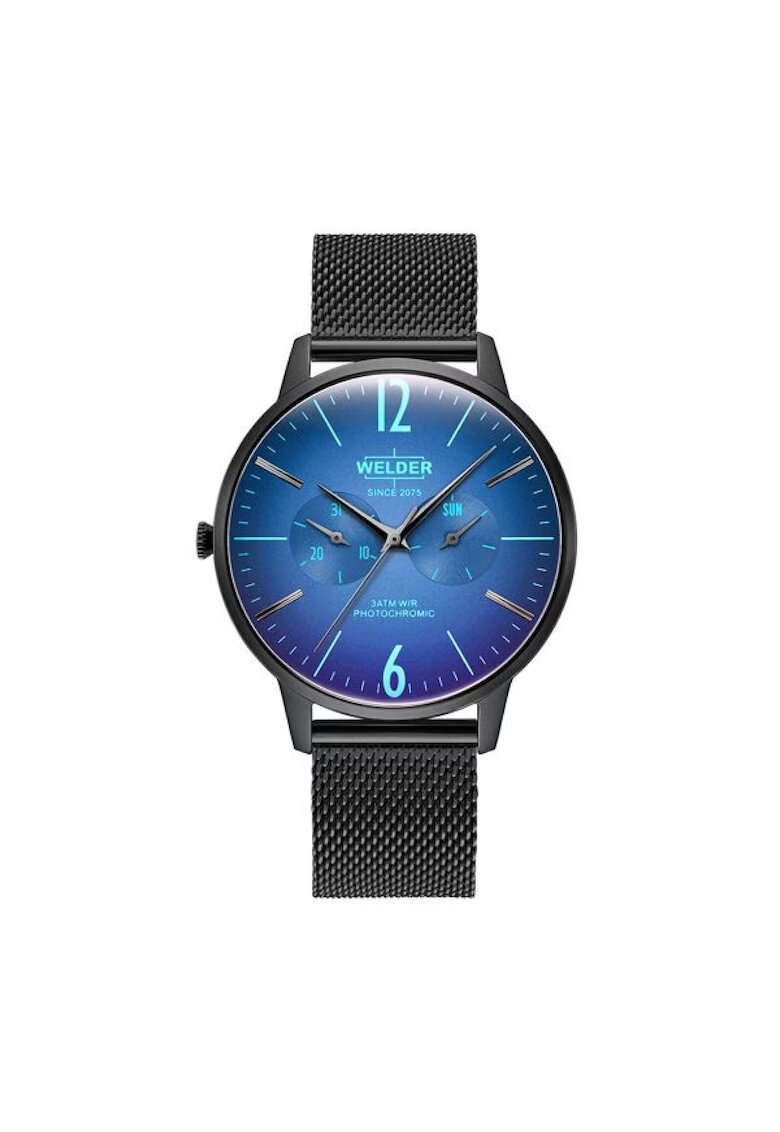 Welder Мъжки часовник - Slim WWRS403 - син циферблат - Черен