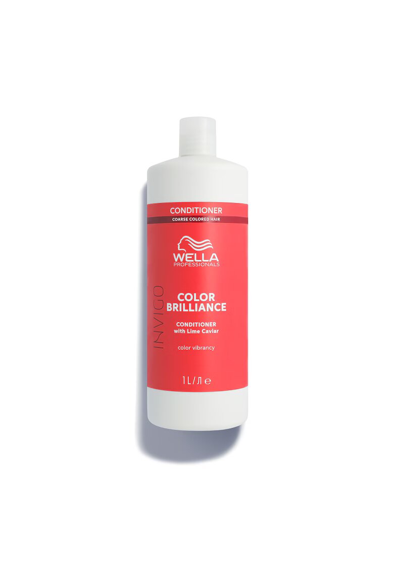 Wella Care Professional Балсам Wella Professionals Invigo Color Brilliance Coarse - За боядисана коса с плътни кичури - 1000 мл
