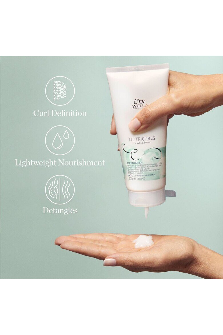 Wella Care Professional Балсам Wella Professionals Nutricurls Waves & Curls Detangling За къдрава коса 200 мл