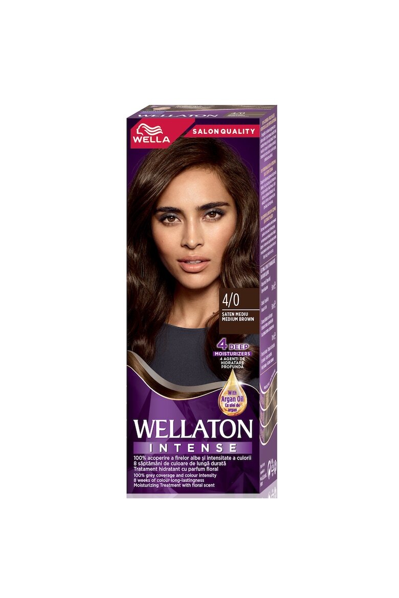 Wella Перманентна боя за коса ton 110 мл Среден сатен 4/0