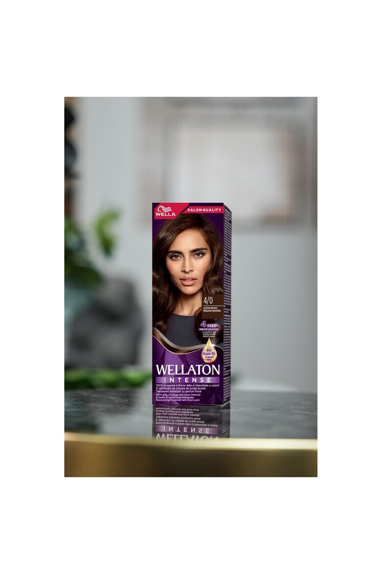 Wella Перманентна боя за коса ton 110 мл Среден сатен 4/0