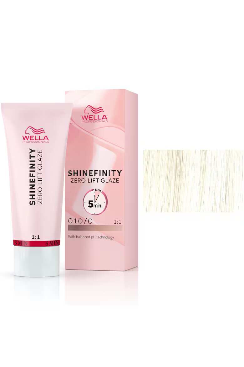 Wella Professionals Боя за коса Shinefinity Zero Lift Glaze Полуперманентна Natural Flash