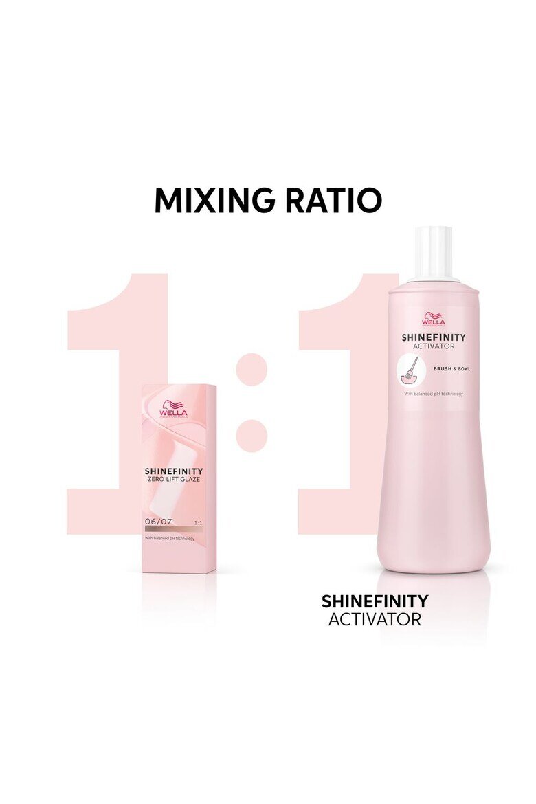 Wella Professionals Боя за коса Shinefinity Zero Lift Glaze Полуперманентна Natural Flash
