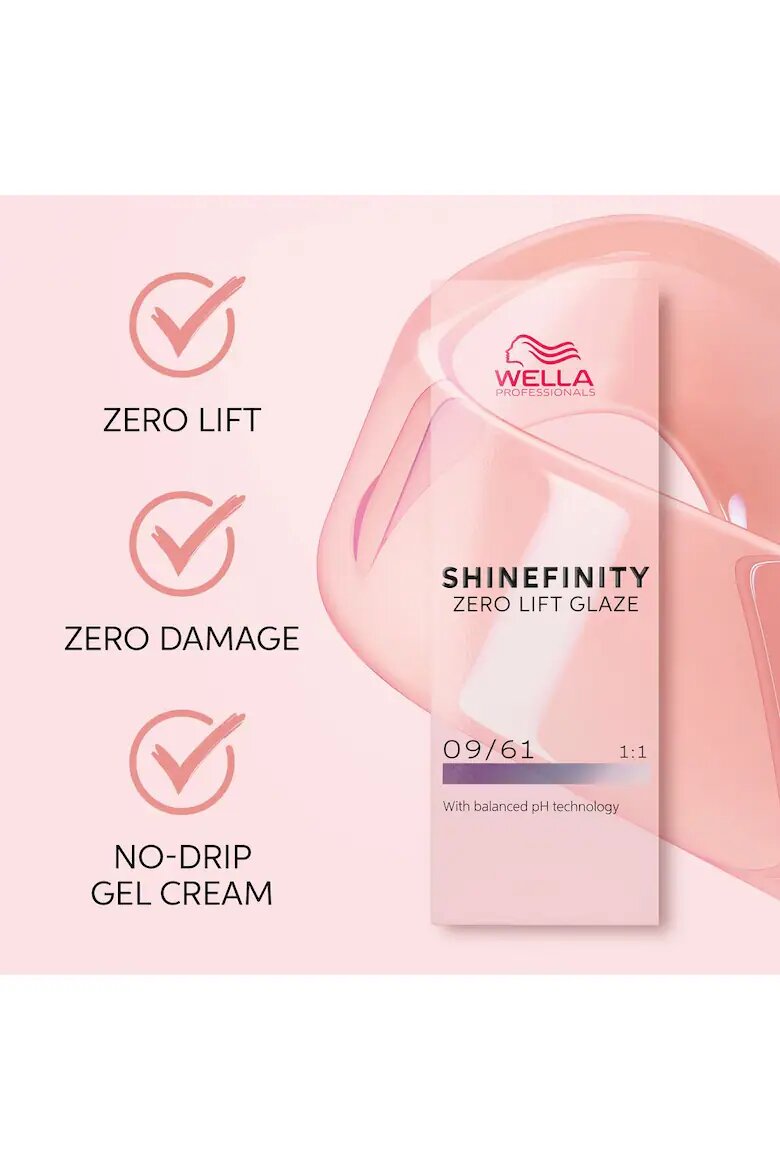 Wella Professionals Боя за коса Shinefinity Zero Lift Glaze Полуперманентна Natural Flash