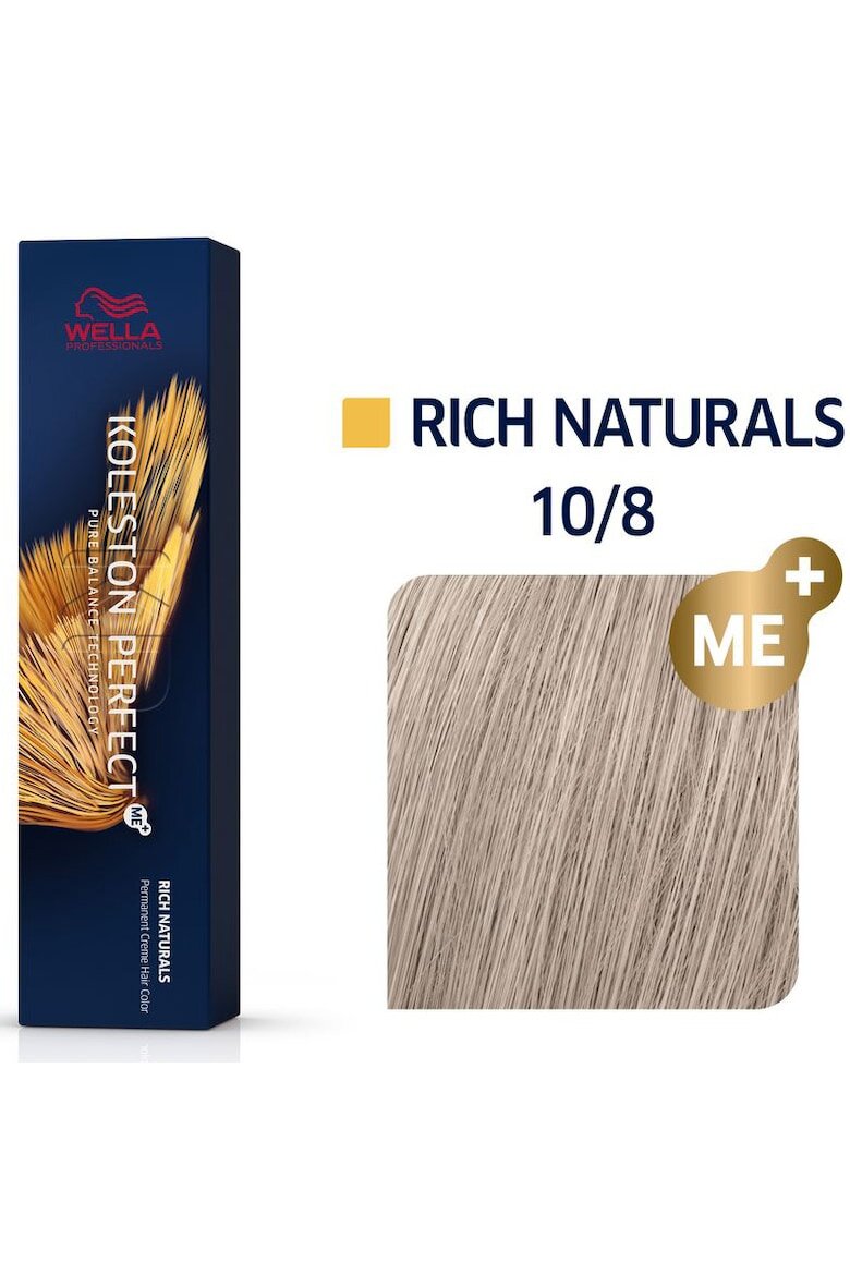 Wella Professionals Koleston Perfect Pure Naturals трайна боя за коса 60 мл 10/8