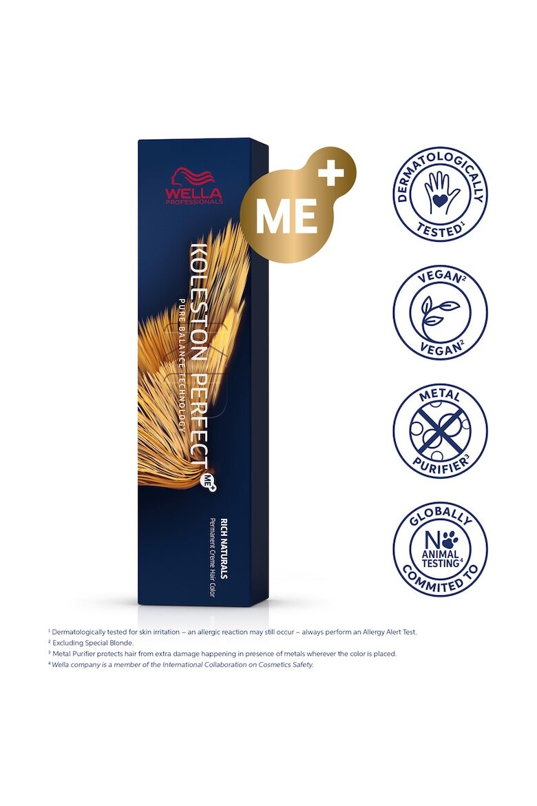 Wella Professionals Koleston Perfect Pure Naturals трайна боя за коса 60 мл 10/8