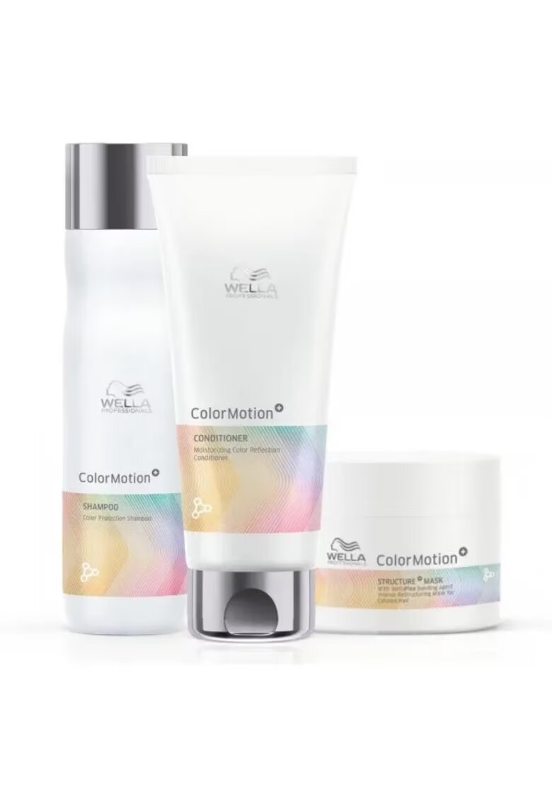 Wella Professionals Комплект за боядисана коса ColorMotion - Шампоан 250 мл - Балсам 200 мл - Маска 150 мл