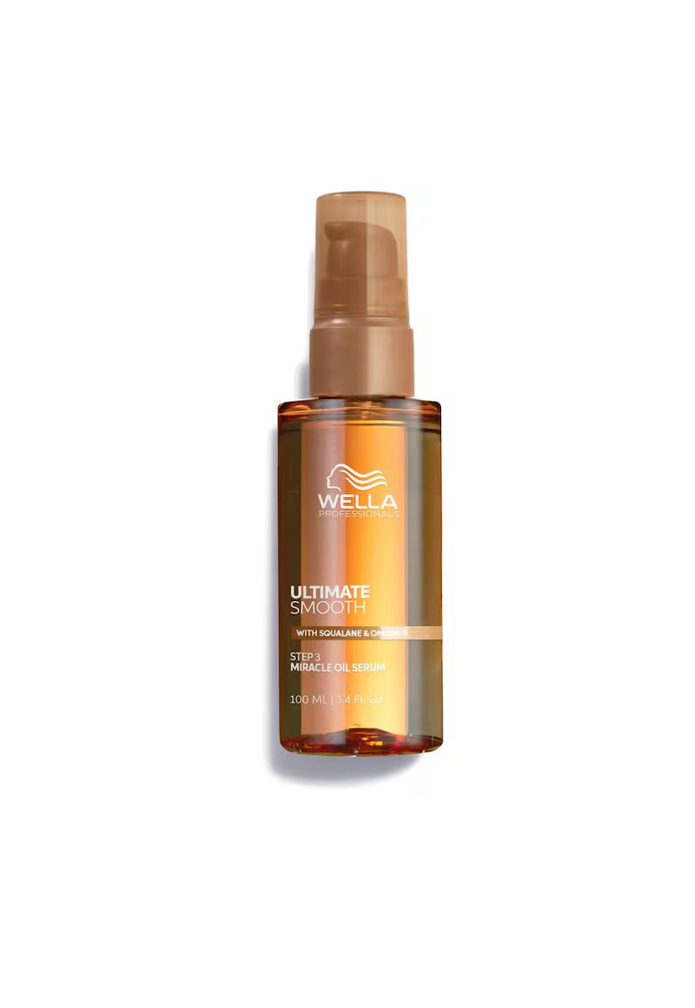 Wella Professionals Олио за коса Ultimate Smooth - За суха и изтощена коса - Със сквалан и омега 9 - 100 мл