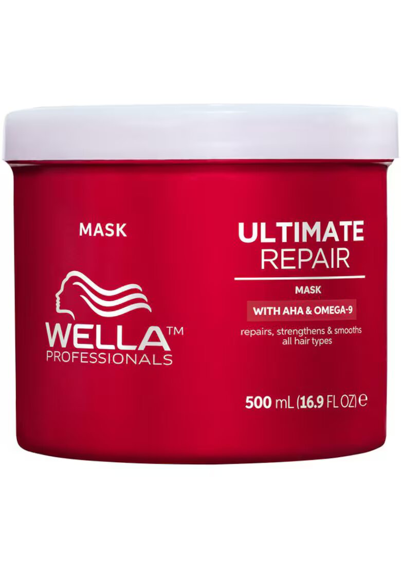 Wella Professionals Възстановяваща маска Ultimate Repair Mask с AHA & Omega 9 за увредена коса - 500 мл