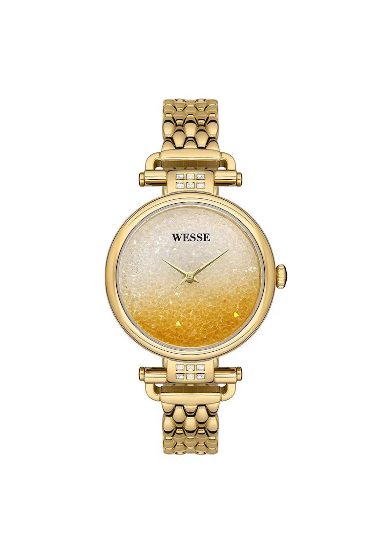 Wesse Дамски часовник модел WWL302903 - 34мм - златист - стомана - 5 ATM