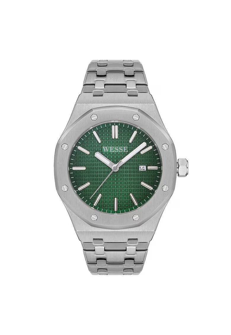 Wesse Мъжки часовник WWG402104 - 42мм - стоманена каишка - водоустойчив на 5 ATM - металик
