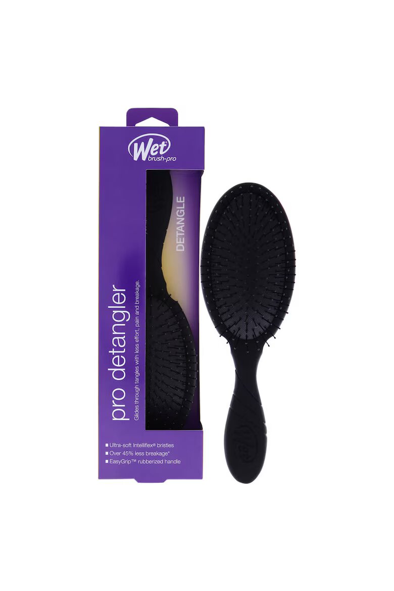 Wet Brush Четка за коса Pro Detangler Черен