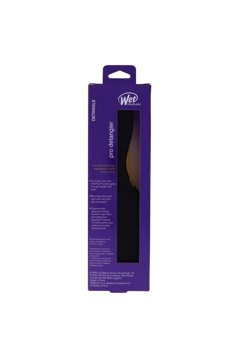 Wet Brush Четка за коса Pro Detangler Черен