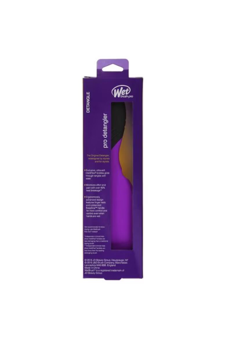 Wet Brush Четка за коса Pro Detangler Лилав