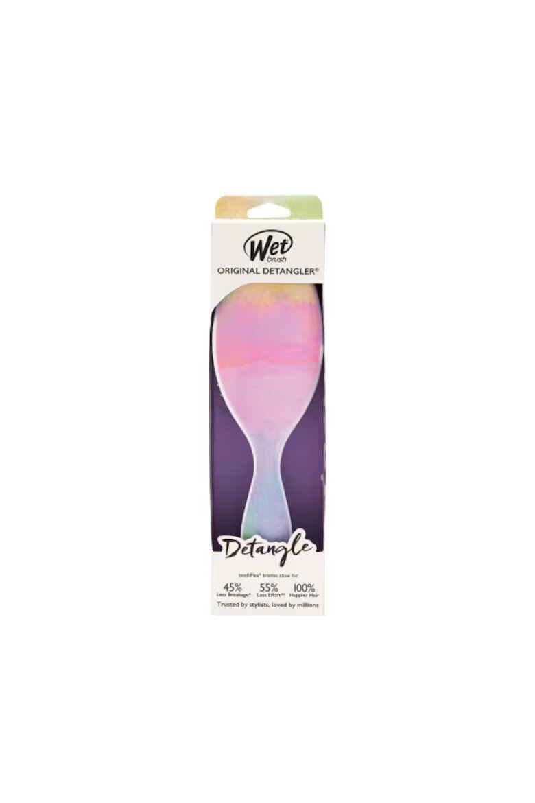 Wet Brush Четка за коса WetBrush Og'l Detangler Color Stripes