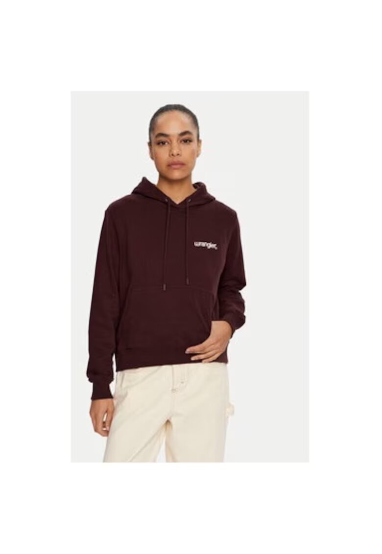 Wrangler Дамска блуза - 304998157 - Памук/Полиестер - Червена