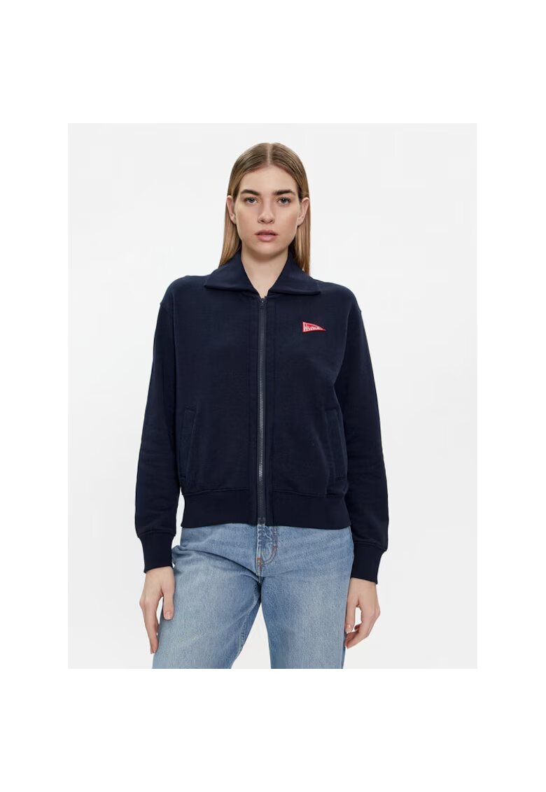 Wrangler Дамска спортна блуза - 593247 - Тъмносиньо - Памук
