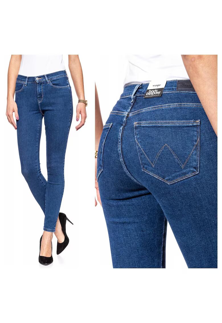 Wrangler Дамски дънки - 8551-184 - Памучни - Дълги - Petite - Дънкови - W24-L32 US - Сини