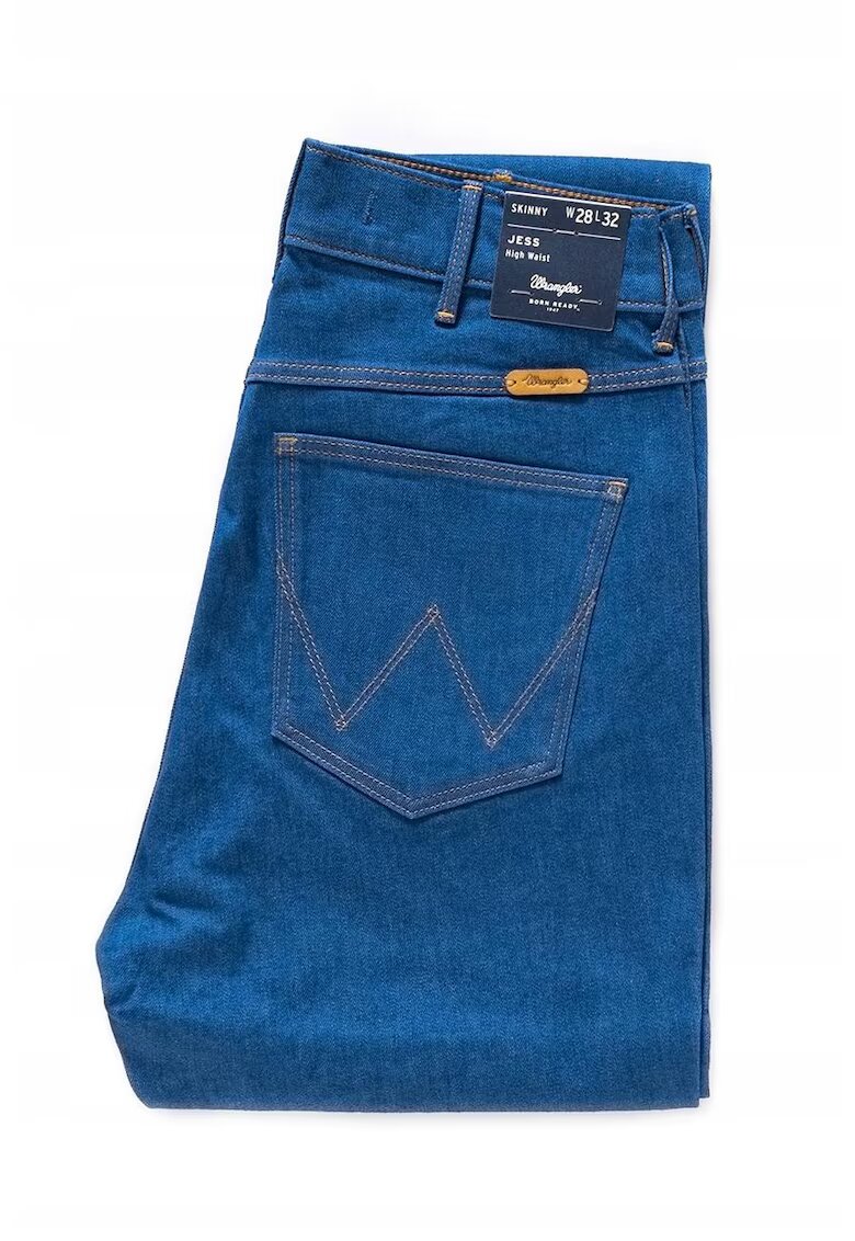 Wrangler Дамски дънки - Jess - 15811-448 - Памучни - Дълги - Petite - Дънкови - W28-L32 US - Сини