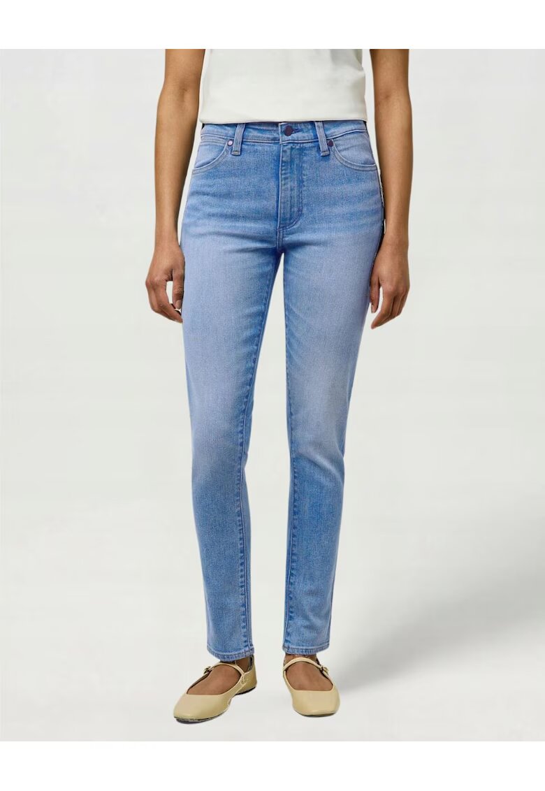Wrangler Дамски дънки - Sienna - вталени - сини - памук