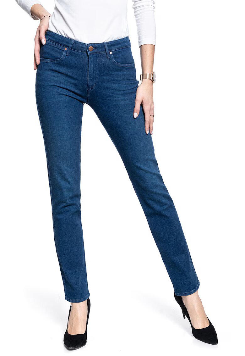 Wrangler Дамски дънки - Skinny - Skinny Fit - Средна талия - 5 джоба - Цип - Дълги - Памук - S INTL