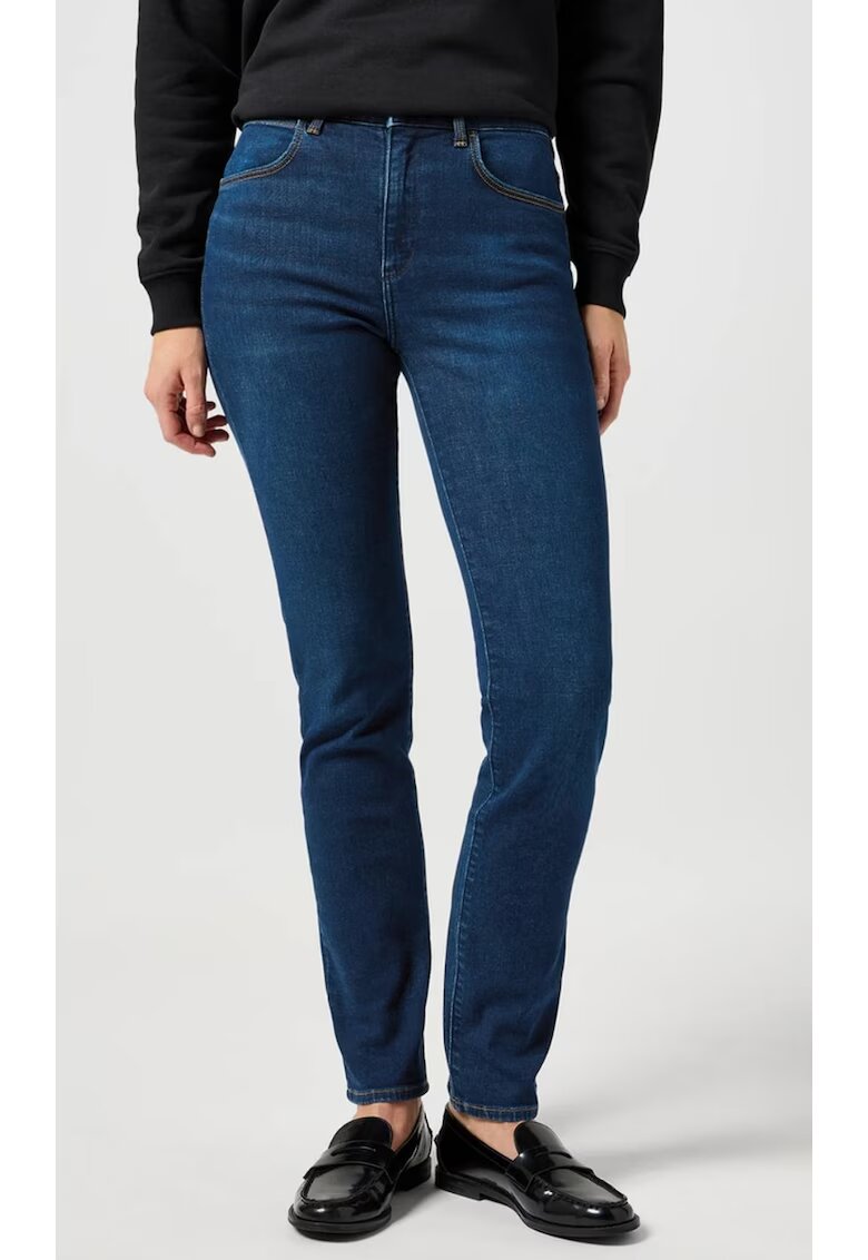 Wrangler Дамски дънки Slim - висока талия - - памук/еластан - колекция Body Bespoke & We Care