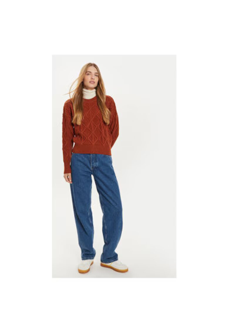 Wrangler Дамски пуловер - 304282058 - Памук/Акрил -