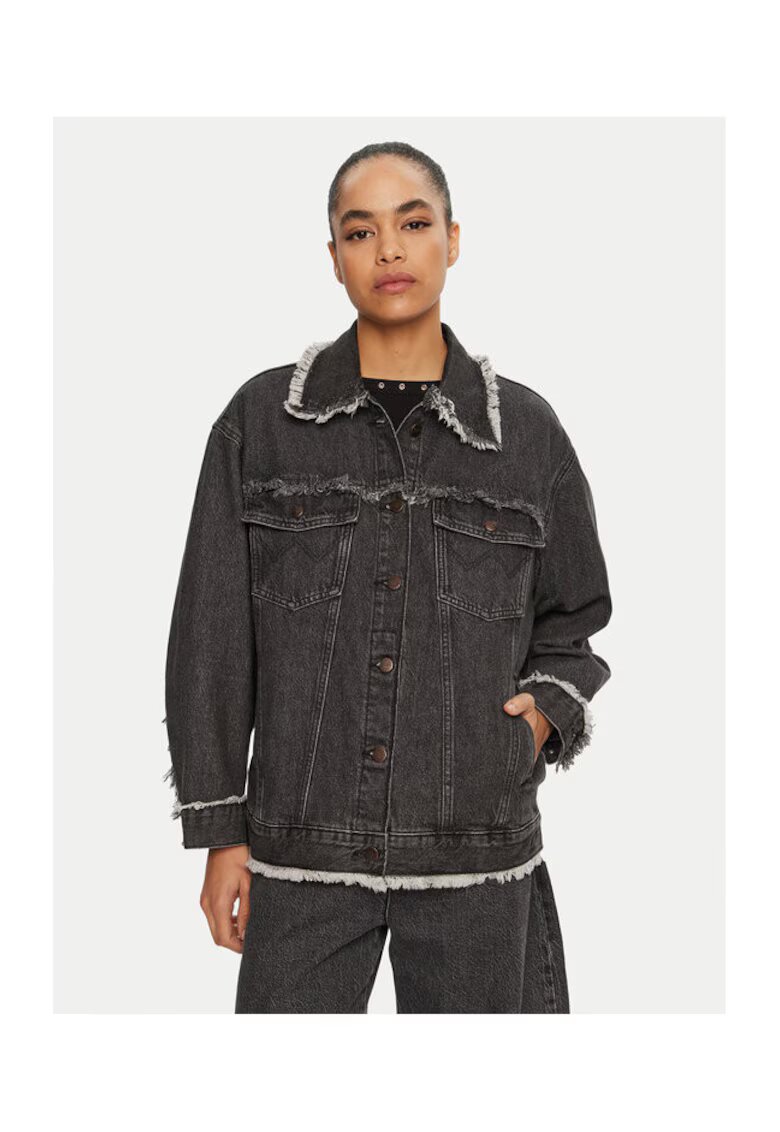 Wrangler Дамско дънково яке - 304998478 - Памук -