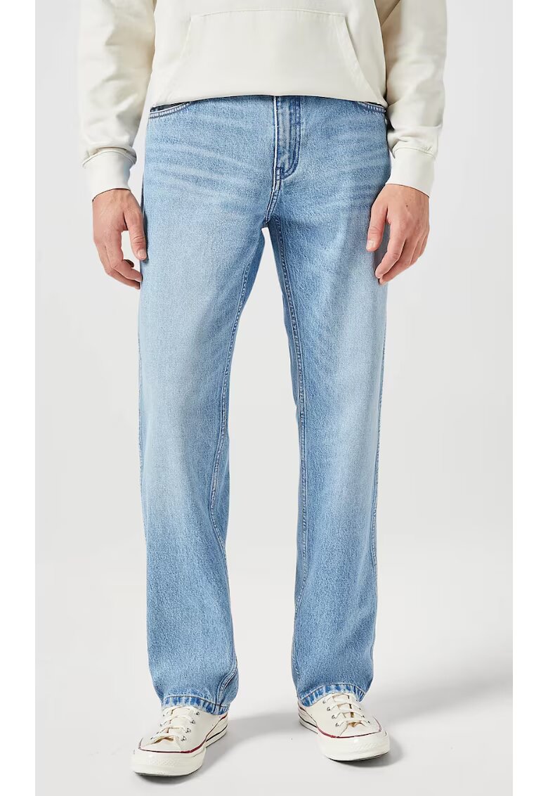 Wrangler Дънки Frontier памук - син