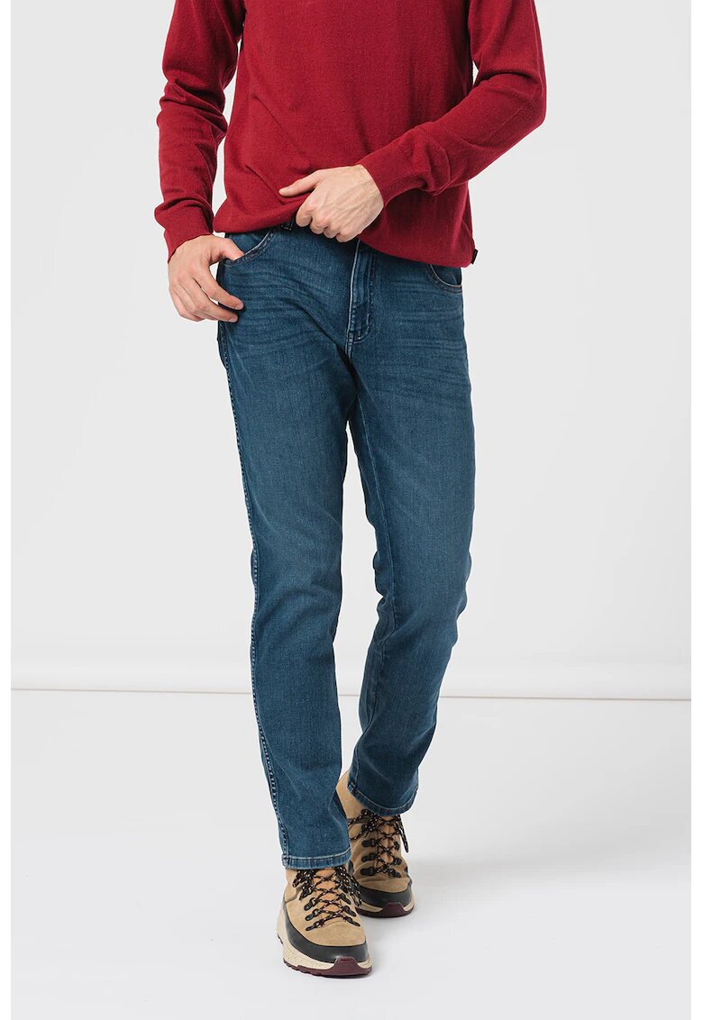 Wrangler Дънки Silkyway по тялото със захабен ефект