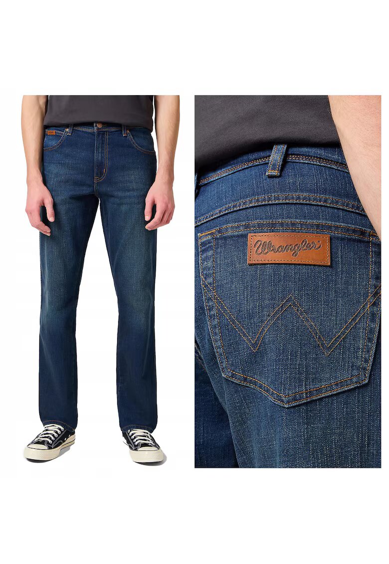 Wrangler Дънки Straight Fit със средна талия