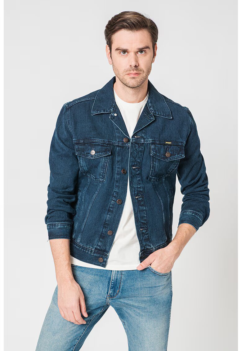 Wrangler Дънково яке Authentic с копчета