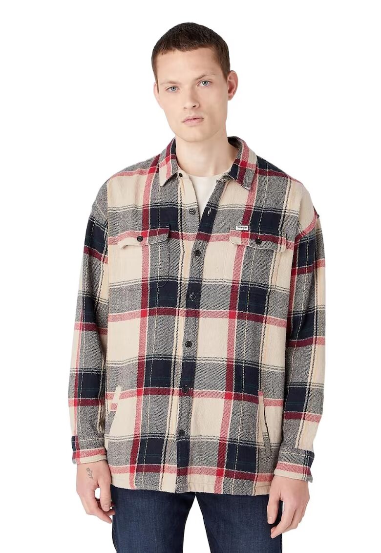 Wrangler Ежедневна риза памучно каре