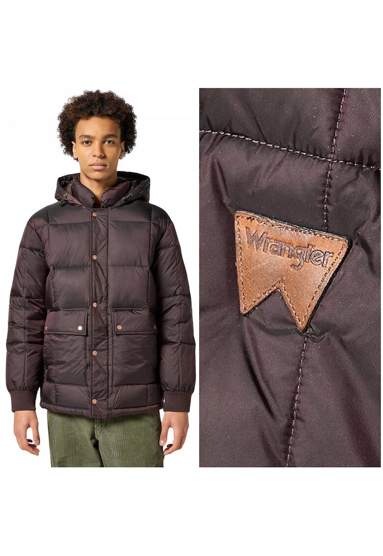 Wrangler Jacheta Parka - maro - glugadwqfwq