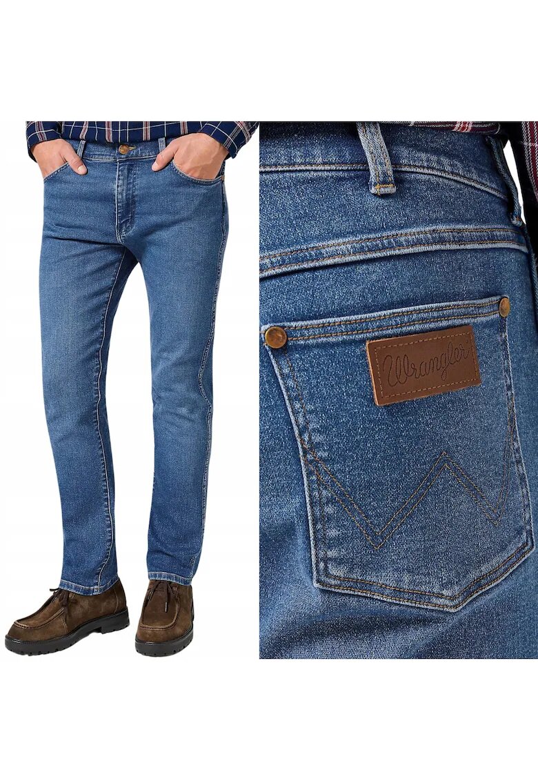 Wrangler Larston Slim тъмносин - Син