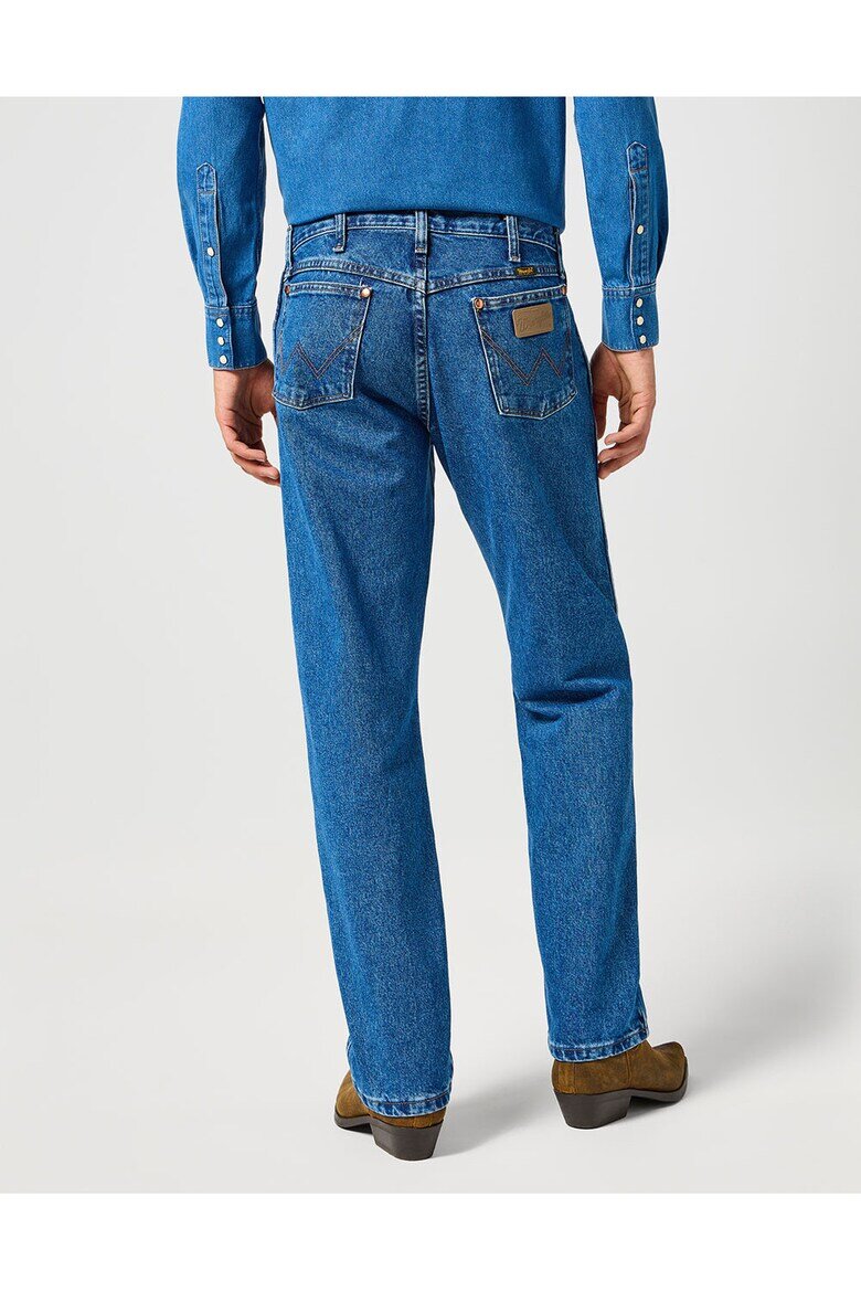 Wrangler Мъжки дънки 13mwz син памук