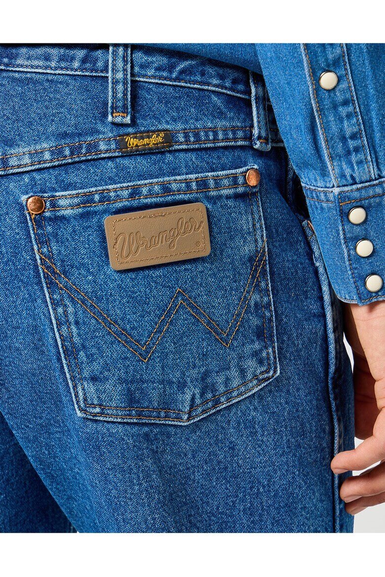 Wrangler Мъжки дънки 13mwz син памук
