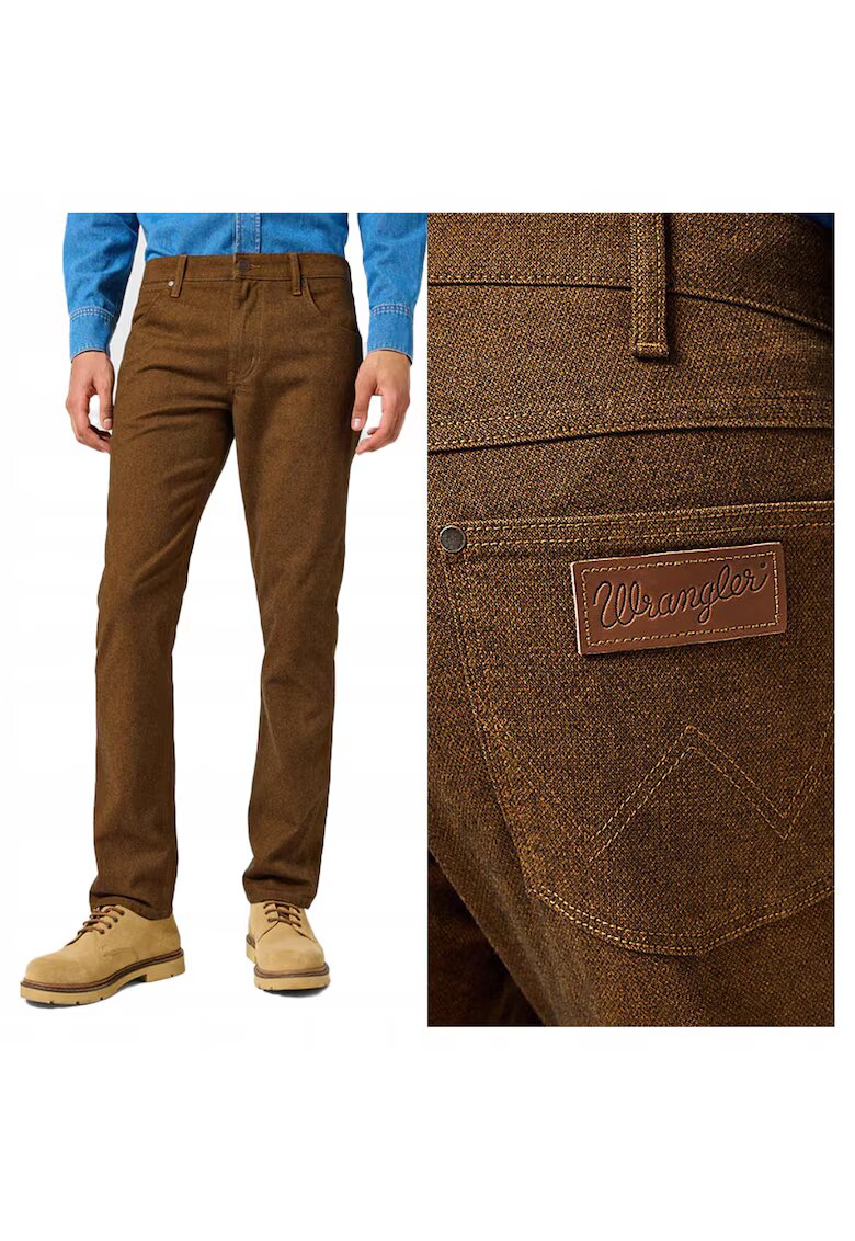Wrangler Мъжки дънки - Greensboro - Права кройка - Ниска талия - Цип - Дълги