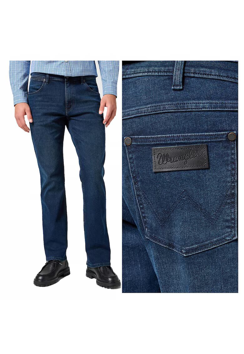 Wrangler Мъжки дънки - Horizon - Bootcut - Средна талия - 5 джоба - Цип - Дълги - Памук - W32-L32 US