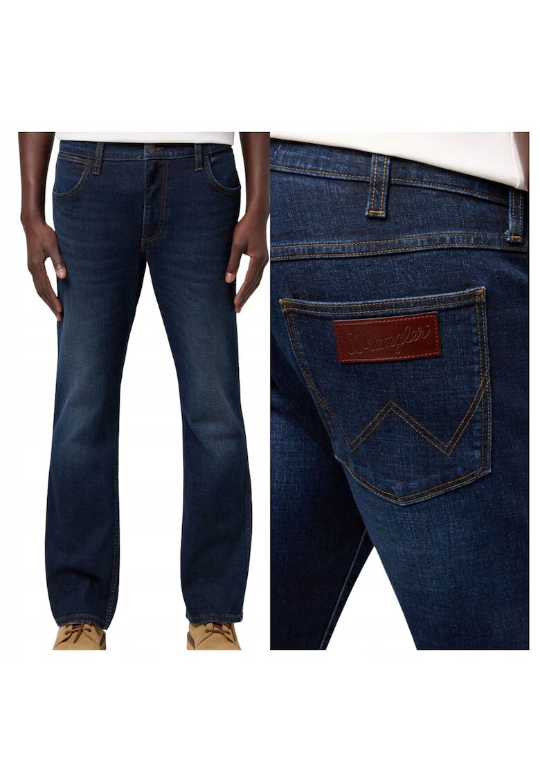 Wrangler Мъжки дънки Horizon - средна талия - сини