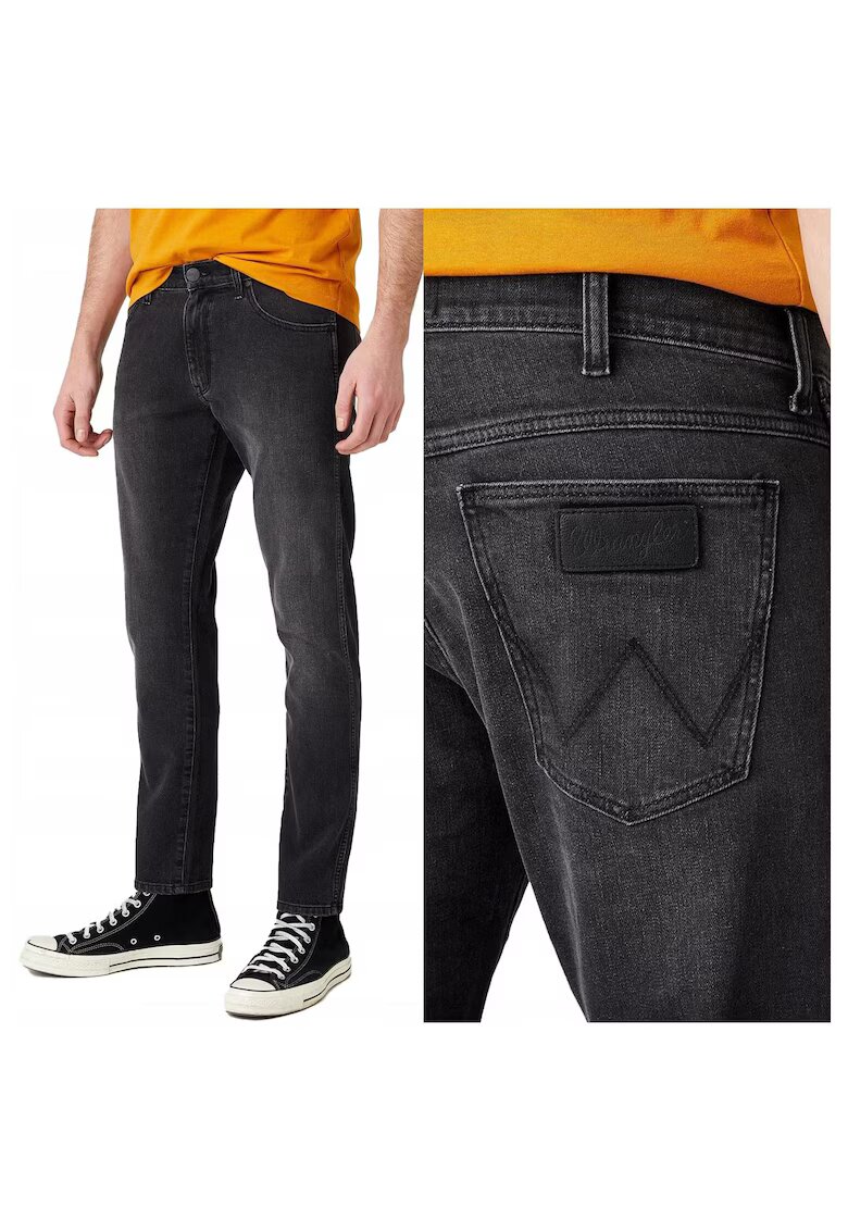 Wrangler Мъжки дънки - Larston - Памучни - Дълги - Мъжки - Slim fit
