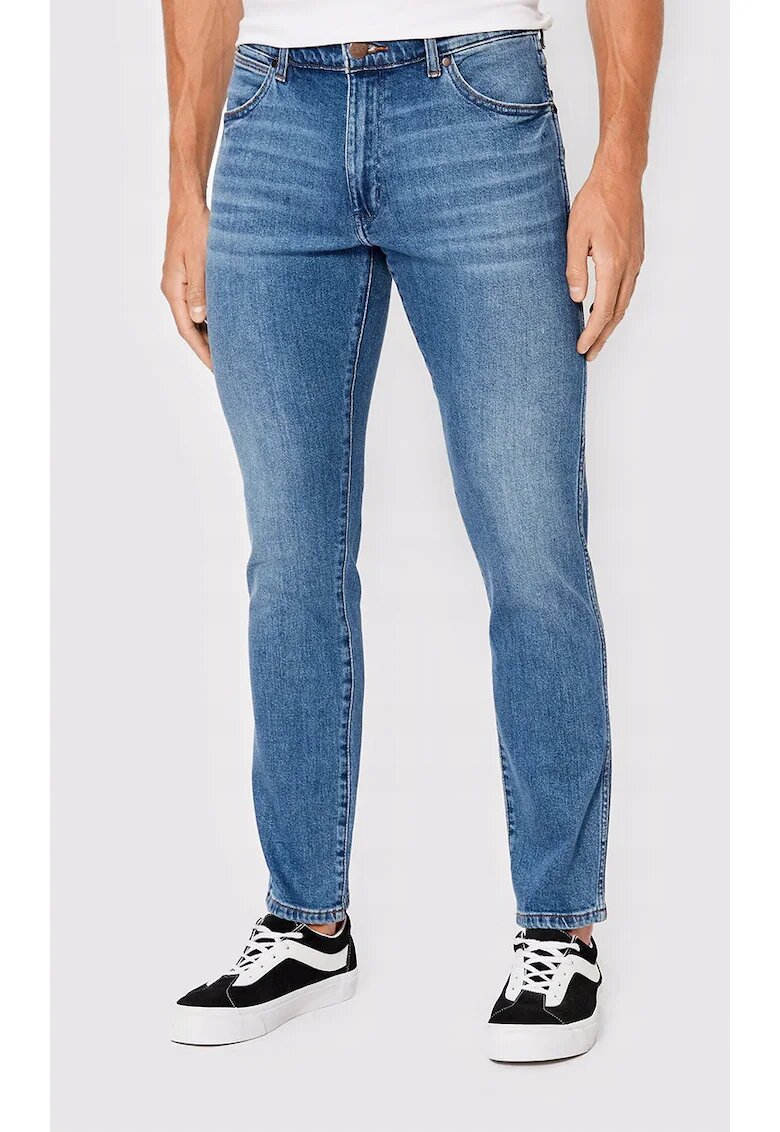 Wrangler Мъжки дънки Larston - - Син