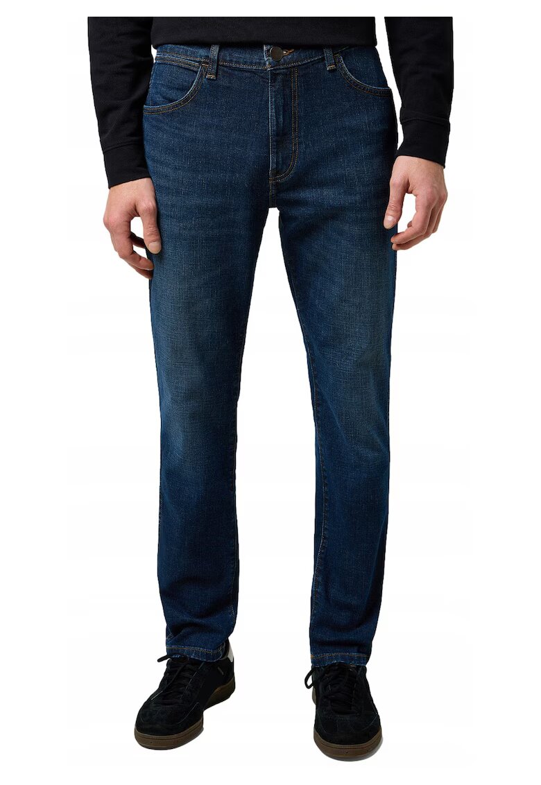 Wrangler Мъжки дънки - Larston - Slim Fit - Ниска талия - 5 джоба - Цип - Ldwqfungi - Памук -