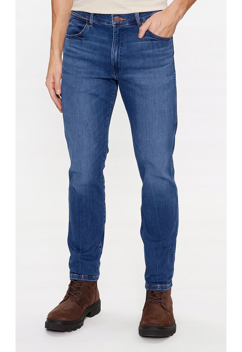 Wrangler Мъжки дънки Larston SLIM Harris - памук/полиестер/еластан