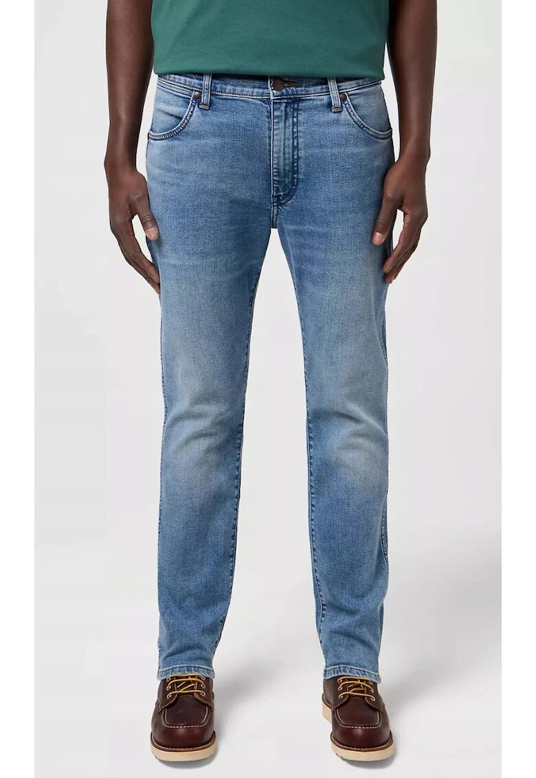 Wrangler Мъжки дънки - LARSTON - вталени - сини - памук