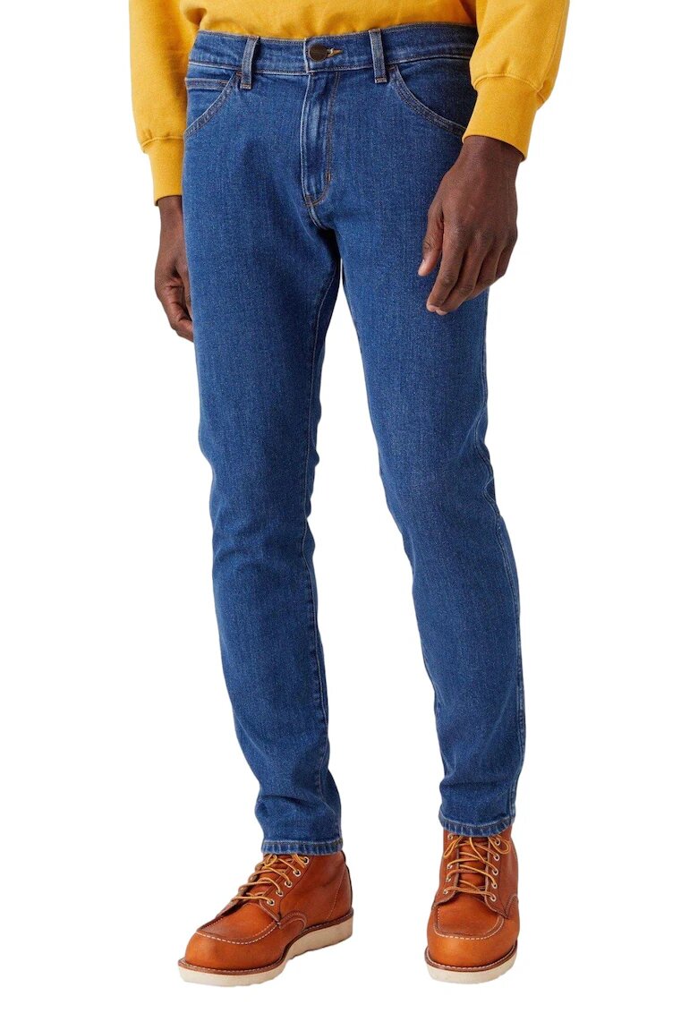 Wrangler Мъжки дънки - Памук - Син - 34697