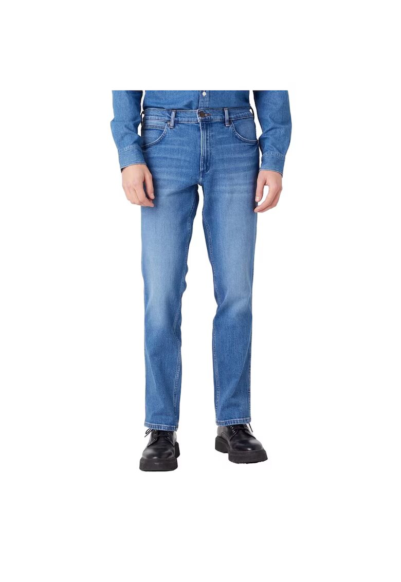 Wrangler Мъжки дънки - памук - синьо - US