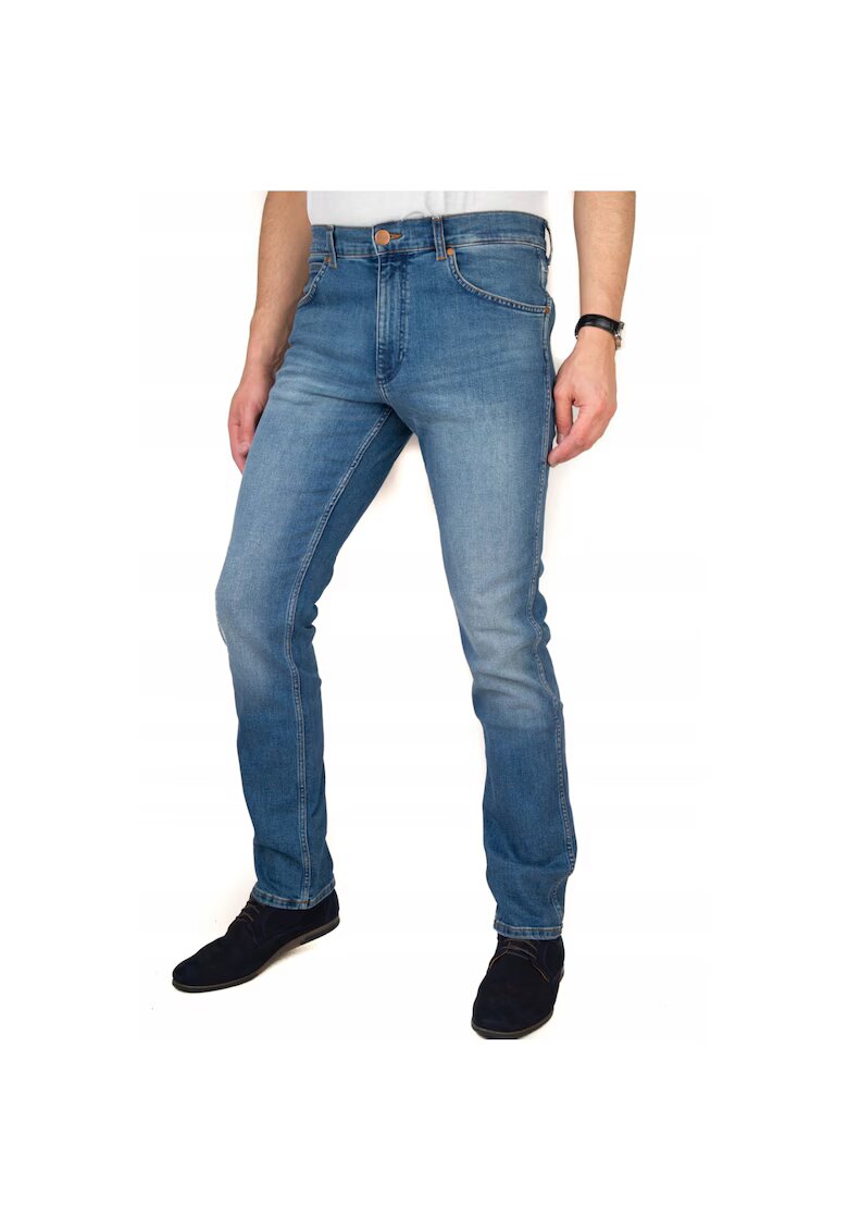 Wrangler Мъжки дънки - памук - светло синьо - US1