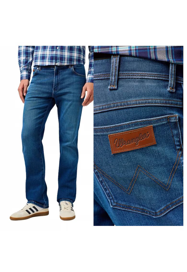 Wrangler Мъжки дънки Texas - Сини - W33xL33