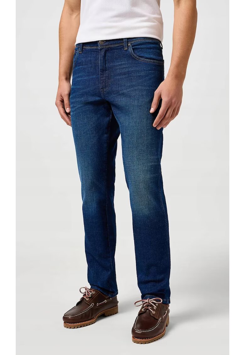 Wrangler Мъжки дънки Texas - втален модел - тъмносини - памук